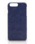 Blaue iPhone 8 Case Leder mit Muster