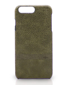 iPhone 8 Leder Schutzhülle Schwarz